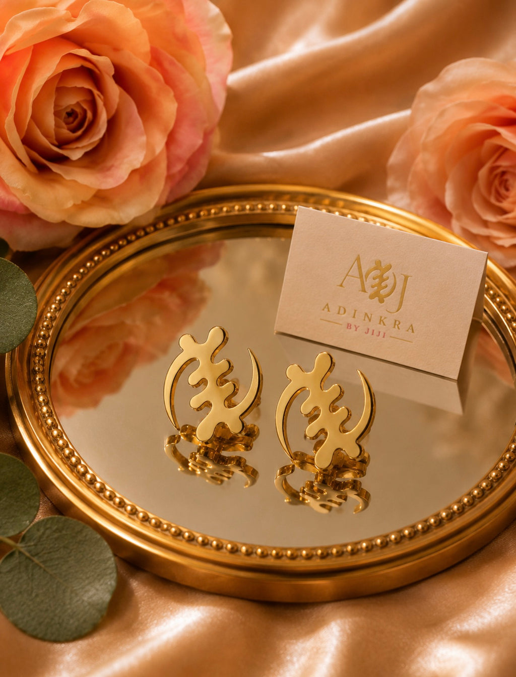 Gye Nyame Earring