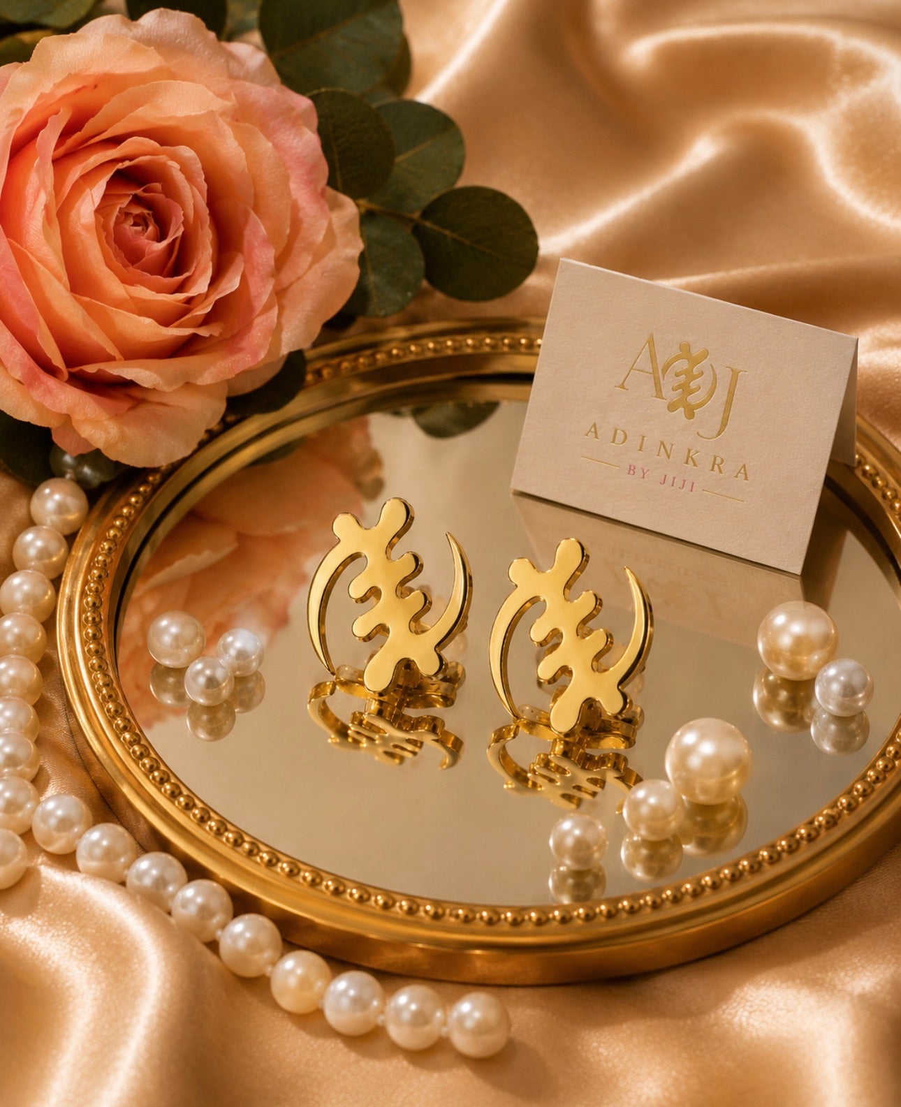 Gye Nyame Earring